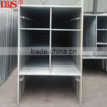 Galvanized Scaffold Ladder Frame Tower H Frame Scaffolding for Formwork photo-2