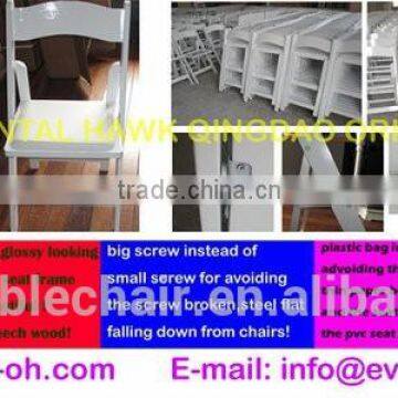 Hot Sell Wooden Folded Wedding Chair Banquet Chair photo-2