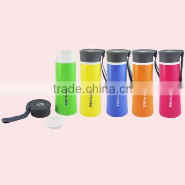 320ML Double Wall Plastic Sport Bottle With Wonderful Colors