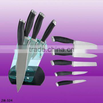 5pcs knife block set