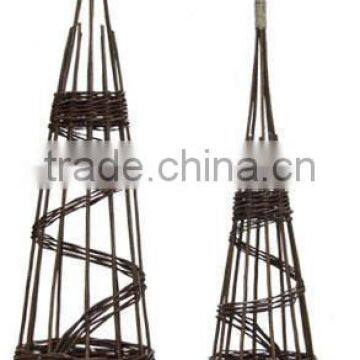 Natural Willow Obelisk Gardening photo-4