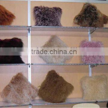 Mongolian fur cushions