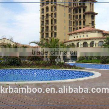 Chocolate Strand Woven Bamboo Decking Outdoor Use Flooring photo-4
