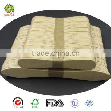 Directly Manufacturing Disposable Birch Wooden Ice cream spoon