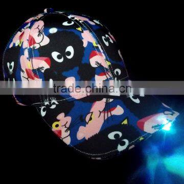 2016 Hot Selling LED Baseball Cap With LED Light on the Visor photo-4