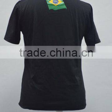 OEM High Quality Short Sleeve 95 Organic Cotton 5 Elastane t Shirt photo-4