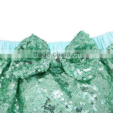 2016 Manfactory Boutique Baby Sequin Bloomer With Bow photo-4