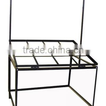 Shopfitting Movable 3 Layers Wire Mesh Fruit Rack Display Shelf photo-2