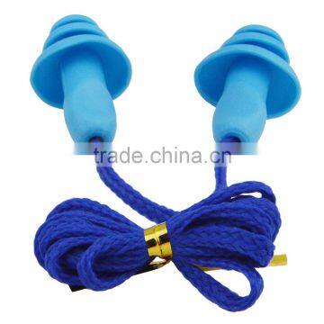 Reusable Silicone Charm Bullet Shaped Safety Earplugs for Eye Protection photo-2