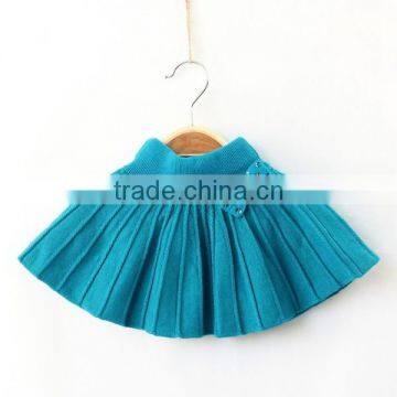 Fashion toddler knitting skirt bowknot tutu skirt for children