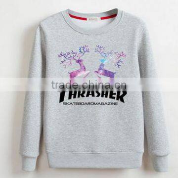 Wholesale Cheaper Customized Design Crewneck Pullover Fleece TC65/35 Cheaper Hoodies/sweatshirt photo-2