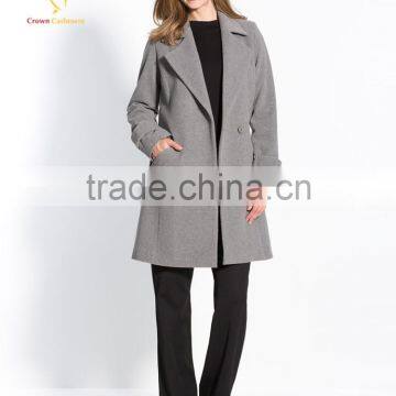Classic Cashmere Coat Long Cashmere Coats Cashmere Overcoat For Women photo-3
