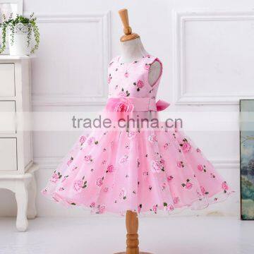 Children Toddler Elegant Dress Fancy Girls Party Dress Kids Clothing#l619 photo-3