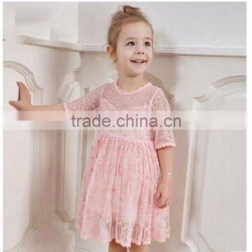 Girls Summer Dress Mother Parent-children Dress Formal Princess Dress photo-3