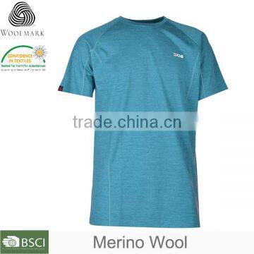 Oversize T-shirt Merino Wool, Round Neck Custom Sport Shirt photo-2
