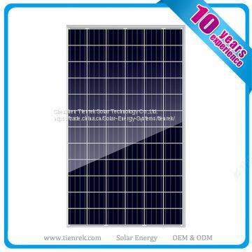 China A Grade High Efficiency Polycrystalline Type 320W Poly Solar Energy