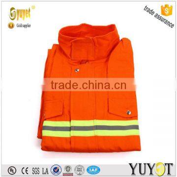 Super Quality Long Sleeve Reflective Fire Fighting Suit photo-3