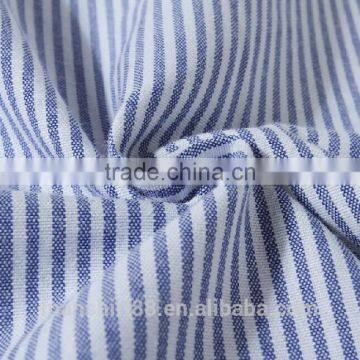 2017 Double Collar Contrast Color Striped Men Oxford Shirts photo-4