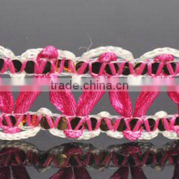 Hi-ana Trim2 Hot Products Custom Design Yiwu Decorative Lace Trim photo-2