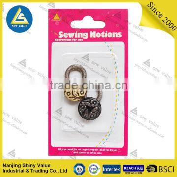 Manufacturer Directly Supply Copper Metal Collar Extenders for Jeans in Individual Package photo-5