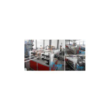 PVC twin-pipe extrusion line