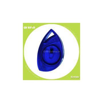 Transparent Blue RFID Keyfobs With Mifare 1K, EM Chips