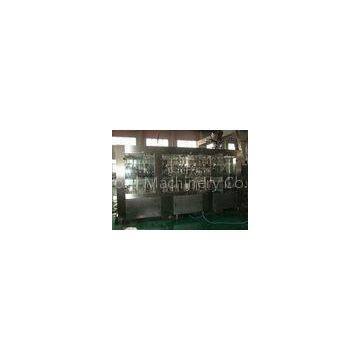 Full Automatic Beer Filling Machine for Glass Bottle / ROPP Cap , SUS304 Stainless Steel