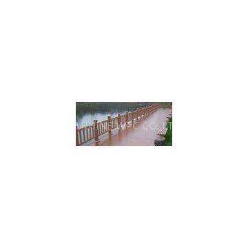 Recycled Water-proof Decorative WPC Outdoor Fence for Boardwalk