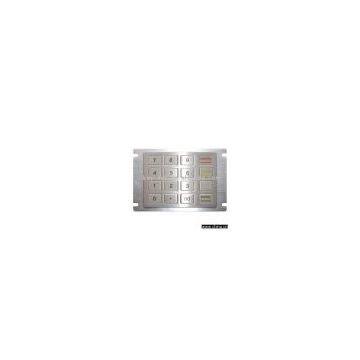 Sell Compact Metal PINPAD with DES/TDES for ATM/CDM