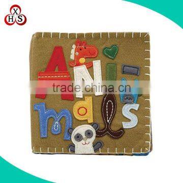 High quality DIY baby soft book handmade activity felt book