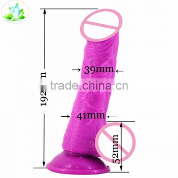 Big Dildo Artificial Huge Penis Sex Toys for Woman Silicone Real Rubber Dick Foreskin Suction Cup Dildo Sex Toy