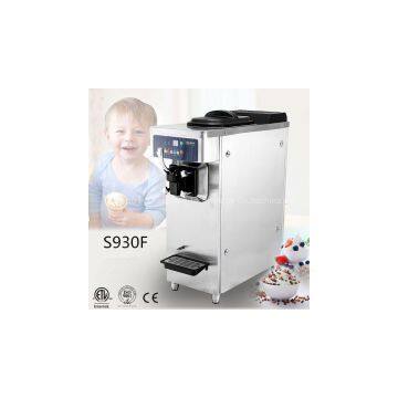 Mini high conditions dischange ability soft ice cream making machine