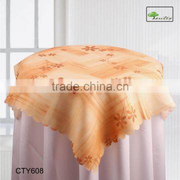 100% polyester printed tabel cloth