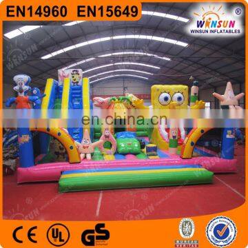 Newest Design Custom Popular Used Largest Inflatable Kids Amusement Park