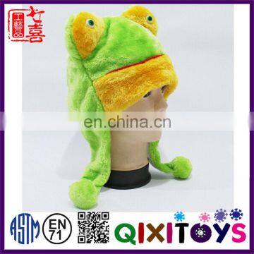 Hot sale new design factory direct plush animal shaped hats custom made winter item products