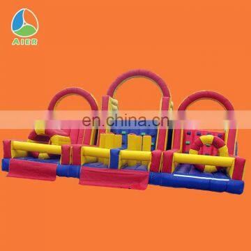 Inflatable water obstacle course for sale,water obstacle course game