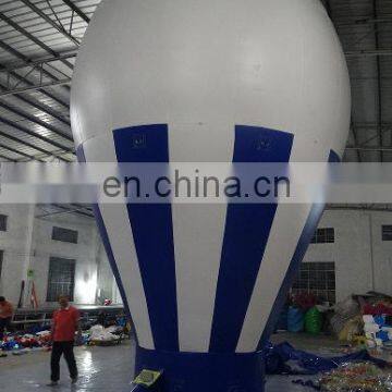 Cheap Giant Advertising Inflatable Rooftop Blue Ground Balloon photo-3
