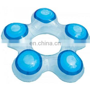 eco-friendly pvc kid inflatable swim ring tube with customize logo