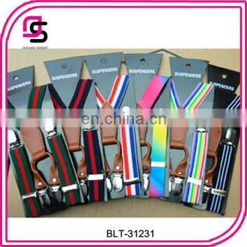 Kids stripe suspender wholesale suspender student suspender