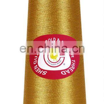 Quality yarn for embroidery use