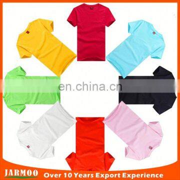 Factory price colorful comfortable blank high quality t-shirts