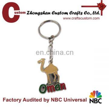 Cheap camel enamel keyring