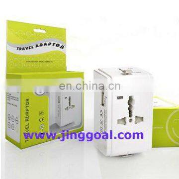 Universal Plug Adaptor With USB