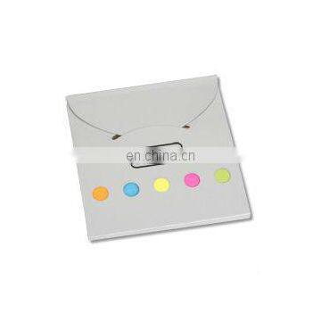 sticky memo pad with smile face