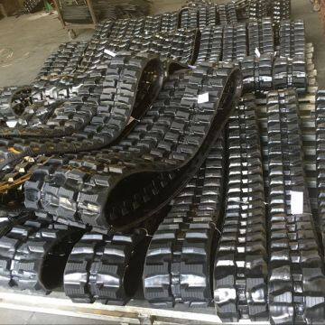 Excavator Rubber Tracks 180 * 72 * 34  with 180mm wide engineering Excavators Machinery Parts