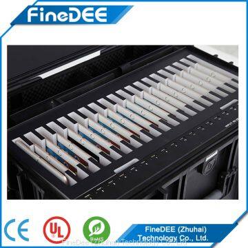 Charging Cart for 20 Tablets/ IPad Charging Trolley/ 20 Ports Tablet Charging Cabinet for School photo-5