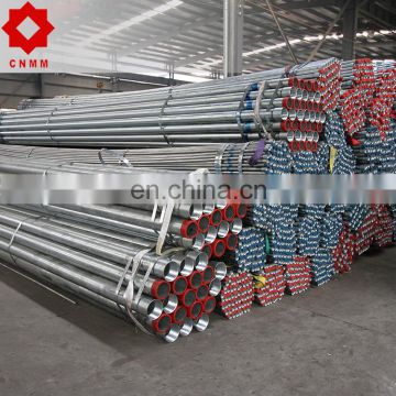 ul standard hot galvanized types of mild steel round pipe price