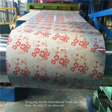 Flower Pattern Design PPAL Aluminium Coil