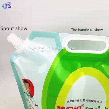 Stand Up Pouch Bag Type and Food Industrial Use Aluminum Foil Vacuum Packing Bags With Spout Manufacturers photo-4