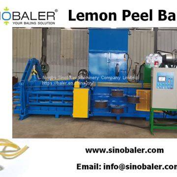 Lemon Peel Baler Machine